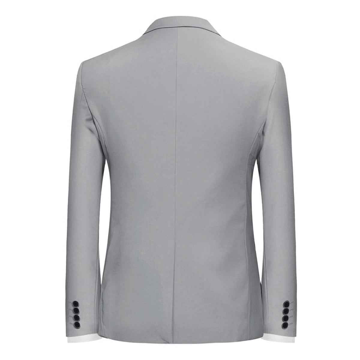 Men’s Slim Fit One-Button Suit Blazer