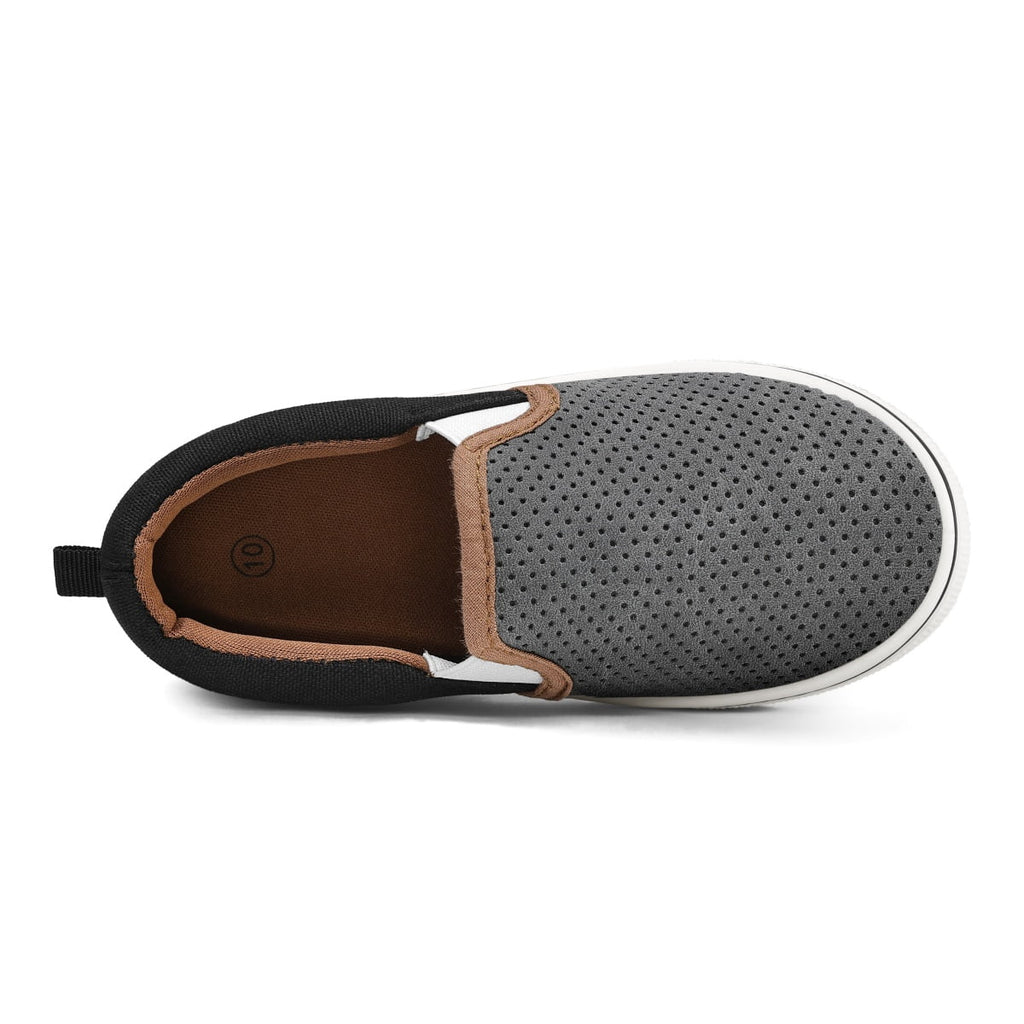Kids' Casual Slip-On Canvas Sneakers