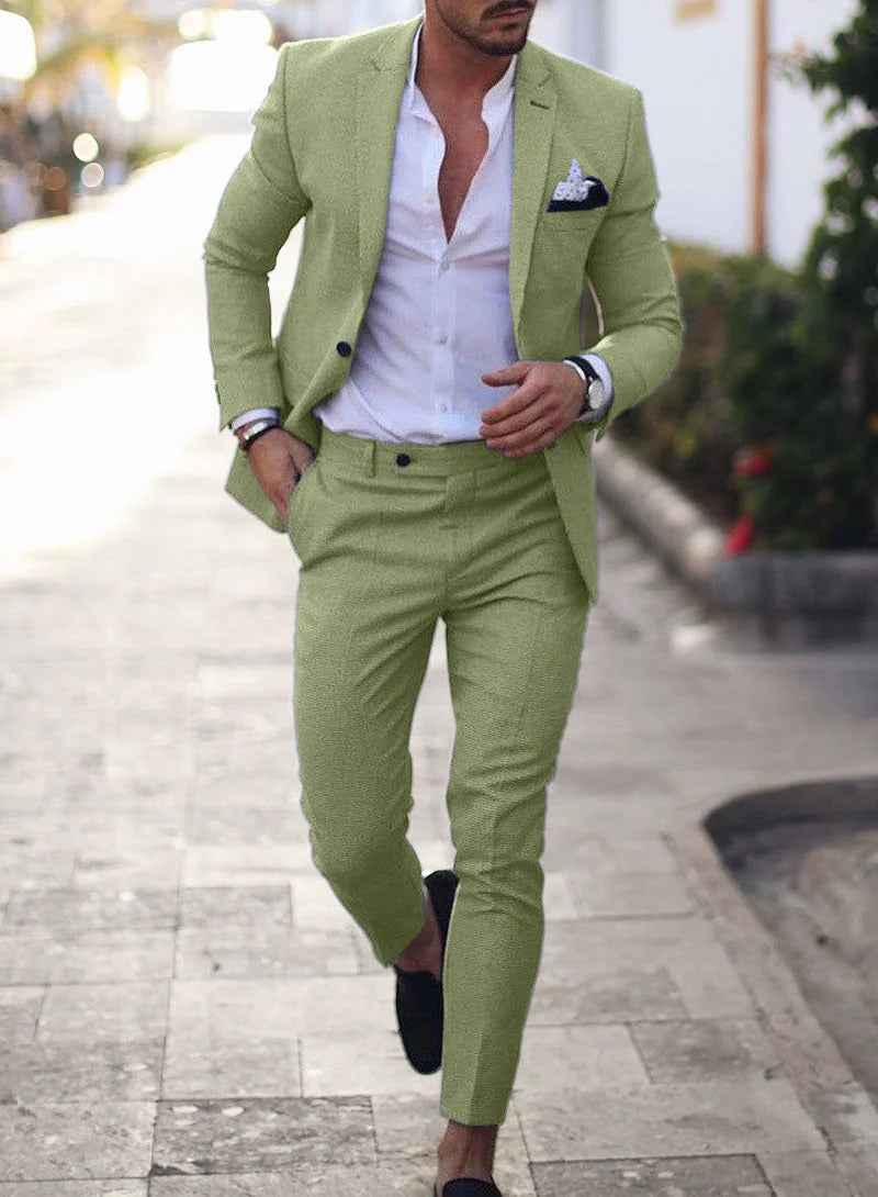 Men’s Slim Fit Two-Piece Suit