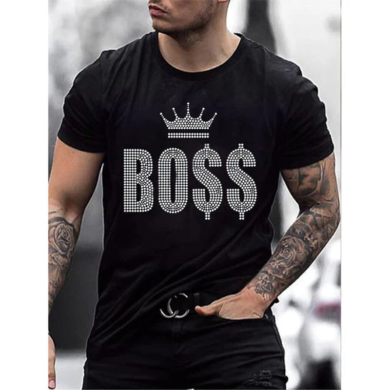 Men's Boss Crown Graphic T-Shirt