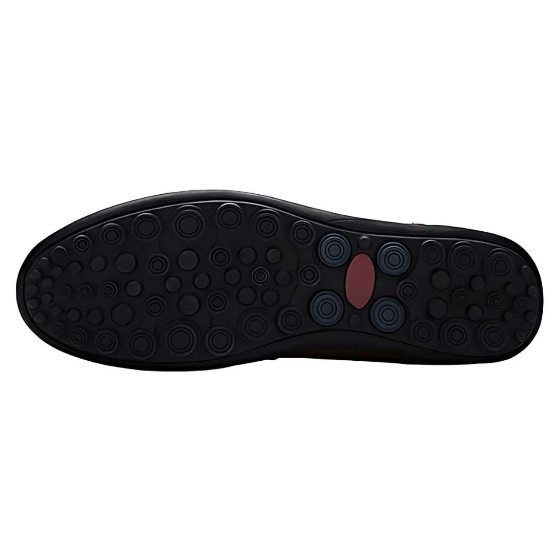 Men's Breathable Leather Slip-On Loafers